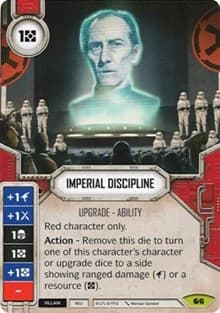 Imperial Discipline - Spirit of Rebellion - Star Wars: Destiny card