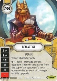 Con Artist - Spirit of Rebellion - Star Wars: Destiny card