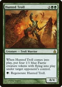 Hunted Troll - Ravnica: City of Guilds - Magic: The Gathering card
