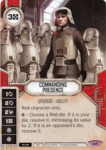 Commanding Presence - Awakenings - Star Wars: Destiny card