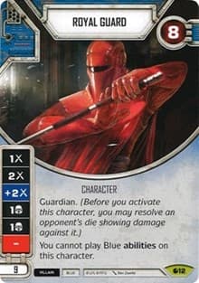 Royal Guard (Card Only) - Spirit of Rebellion - Star Wars: Destiny card