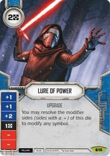 Lure of Power (Card Only) - Spirit of Rebellion - Star Wars: Destiny card