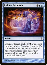 Induce Paranoia - Ravnica: City of Guilds - Magic: The Gathering card