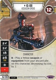 IG-88 - Assassin Droid (Card Only) - Spirit of Rebellion - Star Wars: Destiny card