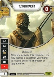 Tusken Raider (Card Only) - Awakenings - Star Wars: Destiny card