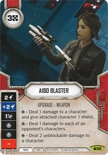 A180 Blaster (Card Only) - Spirit of Rebellion - Star Wars: Destiny card