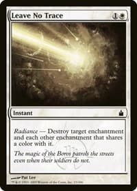 Leave No Trace - Ravnica: City of Guilds - Magic: The Gathering card