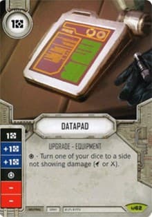Datapad (Card Only) - Awakenings - Star Wars: Destiny card
