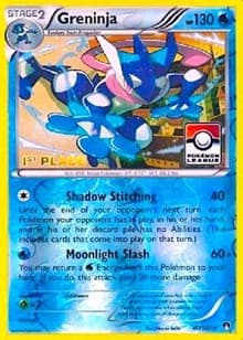 Greninja - 40/122 (Pokemon League) [1st Place] - League & Championship Cards - Pokemon card