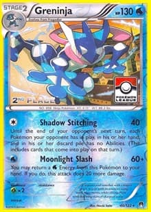 Greninja - 40/122 (League) [2nd Place] - League & Championship Cards - Pokemon card
