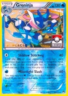 Greninja - 40/122 (Pokemon League) [3rd Place] - League & Championship Cards - Pokemon card