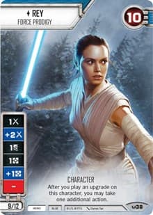 Rey - Force Prodigy (Extended Full Art) - SWD: Promo Cards - Star Wars: Destiny card