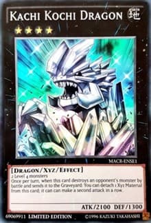 Kachi Kochi Dragon - Maximum Crisis - YuGiOh card