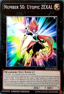 Number S0: Utopic ZEXAL - Maximum Crisis - YuGiOh card