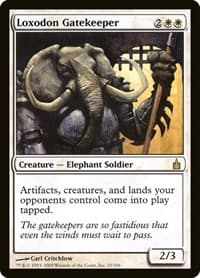 Loxodon Gatekeeper - Ravnica: City of Guilds - Magic: The Gathering card