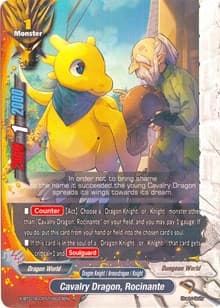 Cavalry Dragon, Rocinante - Crossing Generations - Future Card BuddyFight card