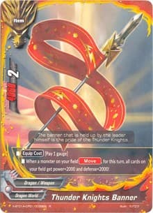 Thunder Knights Banner - Crossing Generations - Future Card BuddyFight card