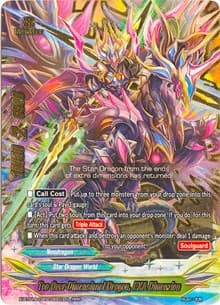 Too Over-Dimensional Dragon, EXA Dimenzion - Crossing Generations - Future Card BuddyFight card