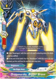 Dragonarms, Bigger Brave - Crossing Generations - Future Card BuddyFight card