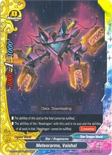 Meteorarms, Vaishal - Crossing Generations - Future Card BuddyFight card