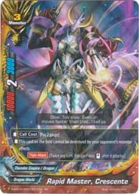 Rapid Master, Crescente - Crossing Generations - Future Card BuddyFight card