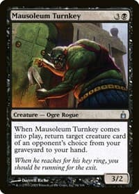 Mausoleum Turnkey - Ravnica: City of Guilds - Magic: The Gathering card
