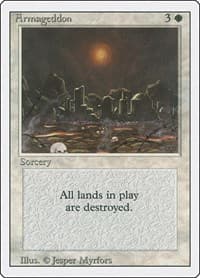 Armageddon - Revised Edition - Magic: The Gathering card