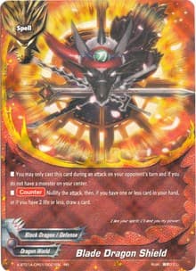 Blade Dragon Shield - Crossing Generations - Future Card BuddyFight card