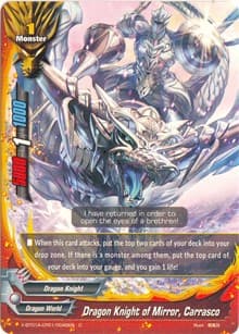 Dragon Knight of Mirror, Carrasco - Crossing Generations - Future Card BuddyFight card
