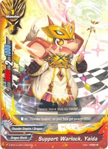 Support Warlock, Yaida - Crossing Generations - Future Card BuddyFight card