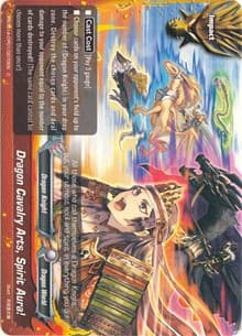 Dragon Cavary Arts, Spirit Aura - Crossing Generations - Future Card BuddyFight card
