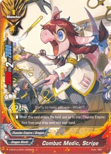 Combat Medic, Stripe - Crossing Generations - Future Card BuddyFight card