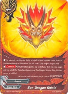 Sun Dragon Shield - Crossing Generations - Future Card BuddyFight card