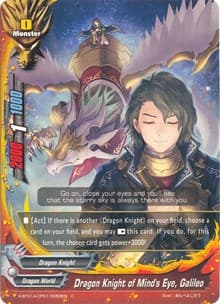 Dragon Knight of Mind's Eye, Galileo - Crossing Generations - Future Card BuddyFight card