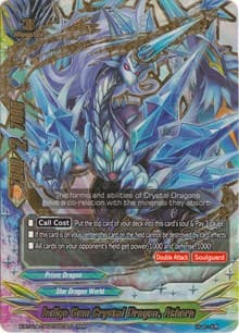 Indigo Gem Crystal Dragon, Athora - Crossing Generations - Future Card BuddyFight card