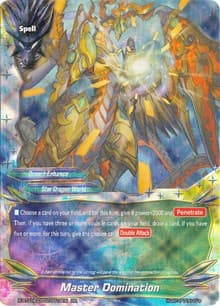Master Domination - Crossing Generations - Future Card BuddyFight card