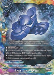Lapis Lazuli Spikes - Crossing Generations - Future Card BuddyFight card