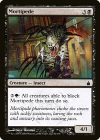 Mortipede - Ravnica: City of Guilds - Magic: The Gathering card