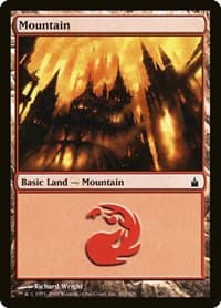 Mountain (302) - Ravnica: City of Guilds - Magic: The Gathering card