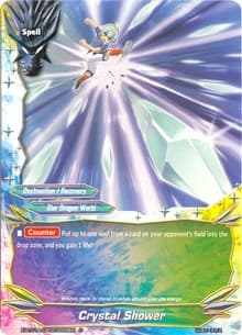 Crystal Shower - Crossing Generations - Future Card BuddyFight card