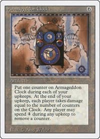 Armageddon Clock - Revised Edition - Magic: The Gathering card