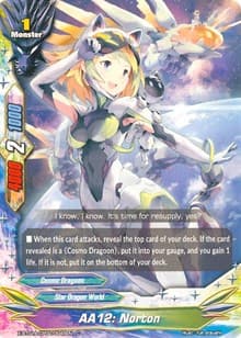 AA12: Norton - Crossing Generations - Future Card BuddyFight card