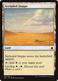 Secluded Steppe - Commander Anthology - Magic: The Gathering card