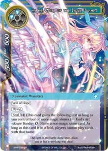 Alice, Girl of the Blue Planet - Echoes of the New World - Force of Will card