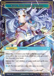 Dragon Shrine Maiden // Flute, Time Altering Priestess - Echoes of the New World - Force of Will card