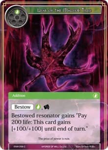 Leaf of the Malefic Tree - Echoes of the New World - Force of Will card