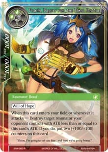 Pricia, Ready for the Final Battle - Echoes of the New World - Force of Will card