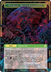 Yggdrasil, Malefic Verdant Tree - Echoes of the New World - Force of Will card