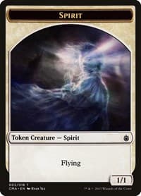 Spirit Token (003) - Commander Anthology - Magic: The Gathering card