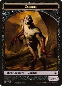 Zombie Token (005) - Commander Anthology - Magic: The Gathering card